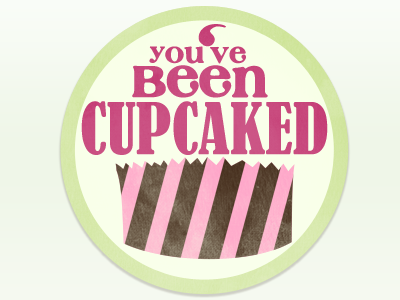 Logo Concept You've Been Cupcaked
