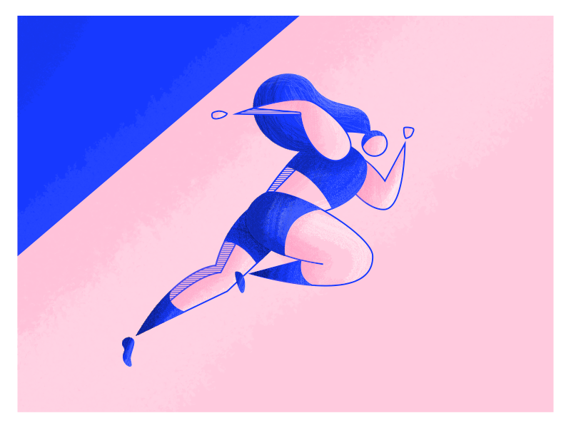 Olympics: Running by Gun Karlsson on Dribbble