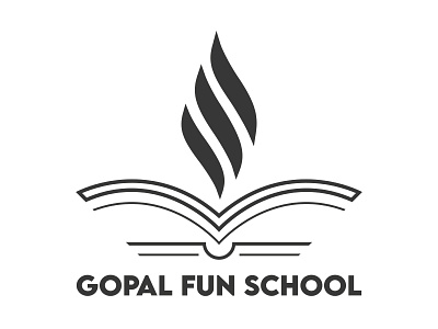 GOPAL FUN SCHOOL Logo Design