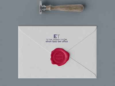 Product branding on a letter