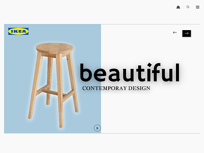 Banner design for IKEA furniture 3d animation app branding business card design graphic design illustration logo motion graphics ui vector