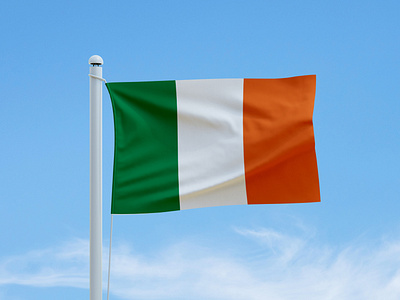Ireland flag design 3d animation app branding business card design graphic design illustration logo motion graphics ui vector