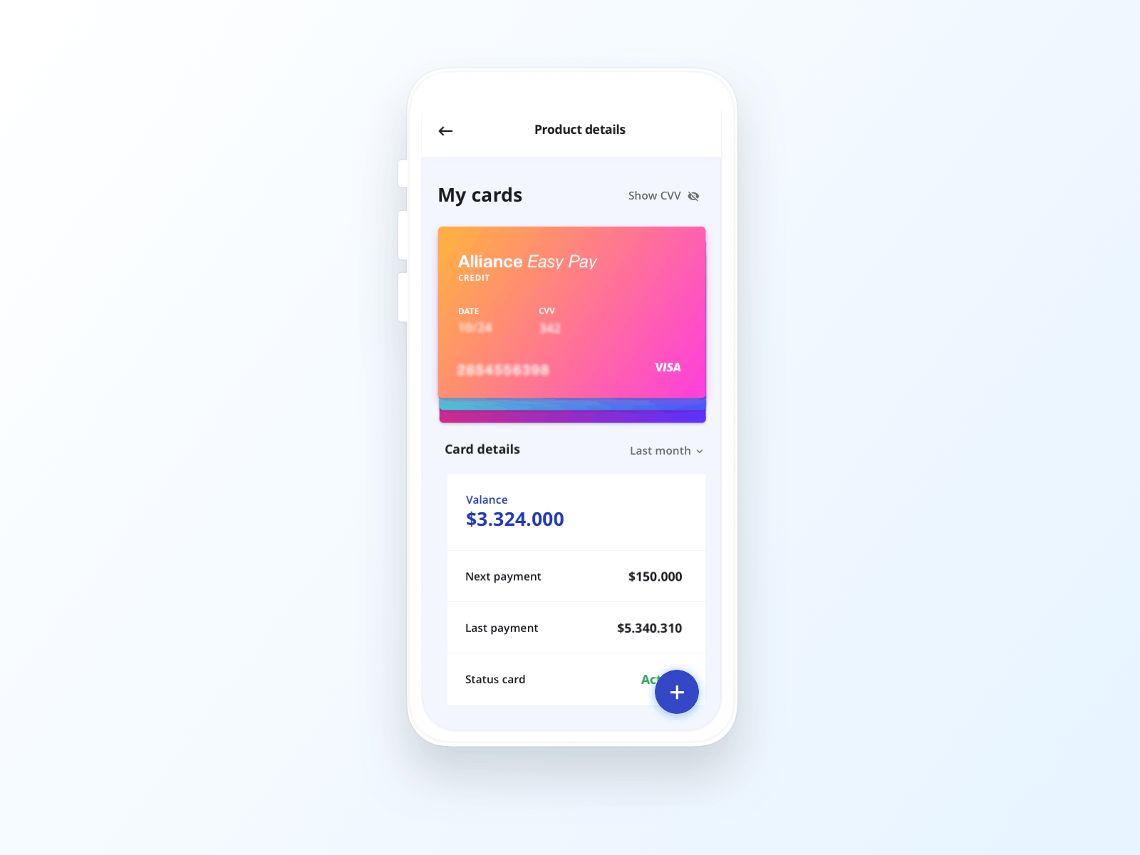 Banking app Interaction