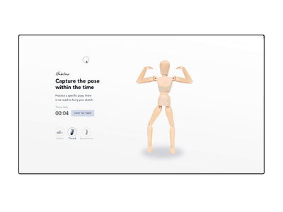 🔊Timed poses branding code coded drawing gsap illustration interaction interactive javascript sketch ui uidesign ux vector website wood