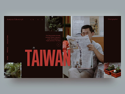 Layered motion slider code coded gsap interactive javascript photography slider taiwan type typography ui uidesign ux website