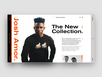 Adeolu Osibodu .v2 branding daily fashion layout logo photography type typography ui uidesign ux website