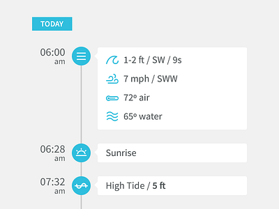 Surfer Timeline