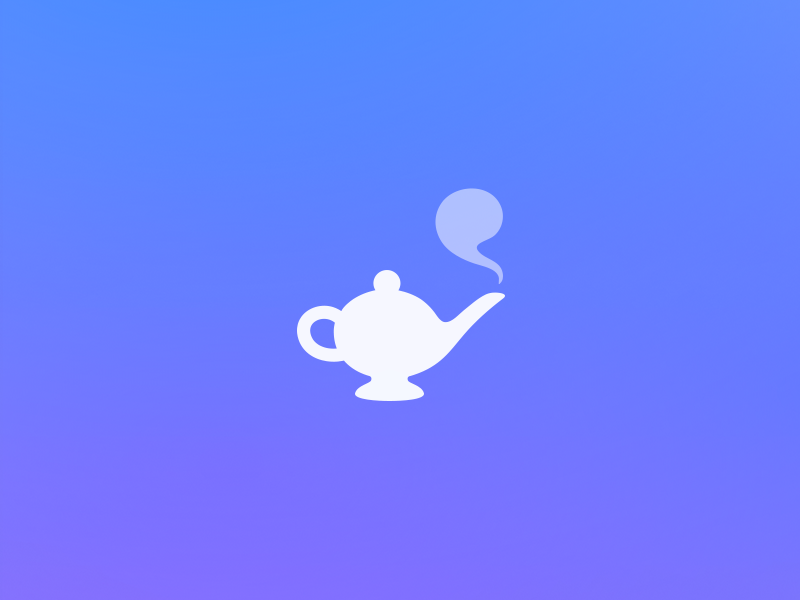 Magic Lamp Logo by Javin Ladish on Dribbble