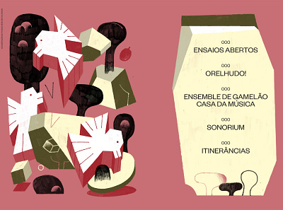 Casa Da Musica abran design drawing graphic design illustration vector