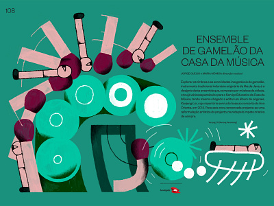 Casa Da Musica abran branding design drawing graphic design illustration