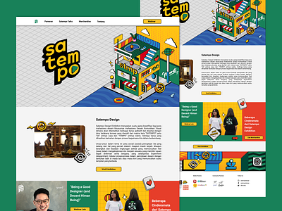 Design Exhibition - Landing Page