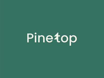 Pinetop branding design icon logo
