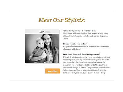 M&M - Stylist Profile