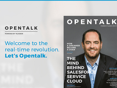 Opentalk Magazine webpage mike revolution