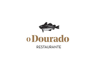 Restaurant branding brand branding dourado fish logo portugal restaurant