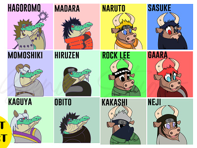 Custom Character Naruto Series