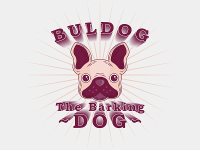 Buldog - Vintage Cartoon Logo branding cartoon cartoons design graphic design graphicdesign graphics illustration illustrations logo mascot cartoon mascot logo retro vector vintage