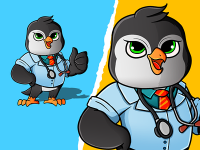 THE DOCTORS | Custom animal mascot cartoon character animal illustration animal logo mascot animals mascot branding cartoon cartoon animal cartoon character cartoons cute animal design graphic design graphicdesign graphics illustration logo mascot cartoon vector