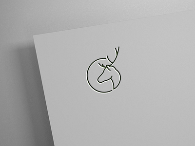 The deer - Logo animal brand design brand identity branding deer design designer flat flat logo golden ratio graphic design identity illustration inspiration logo logo design logo designer minimal minimalist symbol