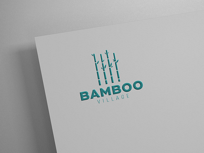Bamboo Village - Logo brand brand design brand identity branding business logo design designer flat flat design flat logo identity illustration logo logo design logo designer mark minimal minimalist symbol vector