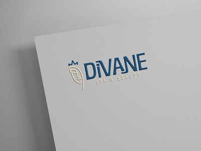 Divane Spa & Beauty - Logo brand brand design brand identity branding business logo design designer flat flat design flat logo illustration logo logo design logo designer mark minimal minimalist spa symbol vector