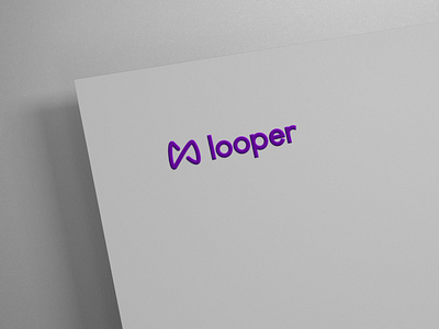 Looper - App Logo app brand brand design brand identity branding design designer flat flat logo icon illustration logo logo designer loop mark minimal music music logo symbol vector