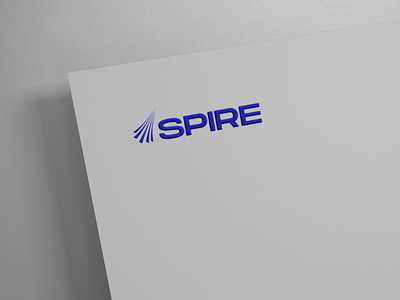 Spire - Logo 2d app brand design brand identity branding business design flat flat logo graphic design illustration logo startup vector