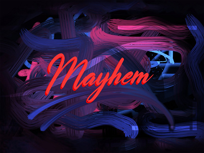 [ Mayhem ] art emotion expression graphic design illustration