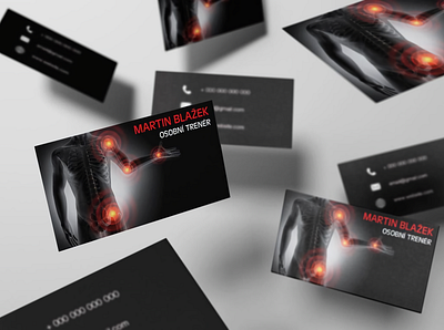 Business cards for a personal trainer adobe adobeprogrammes bussines bussines card bussiness card design identity identity design identitydesign indesign work