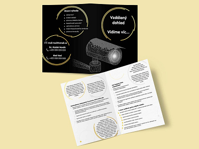 Corporate brochure with metallic elements adobe adobeprogrammes branding design logo ui vector vectorart vectors work