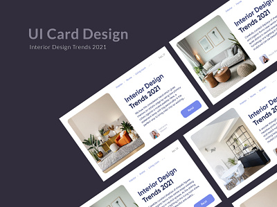 UI CARD DESIGN design interior trends ui card design ux ui