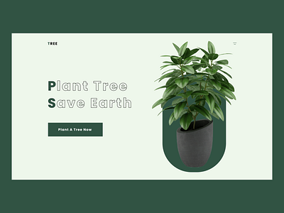 Plant Tree Landing Page - Day 04 design landing page ui web design