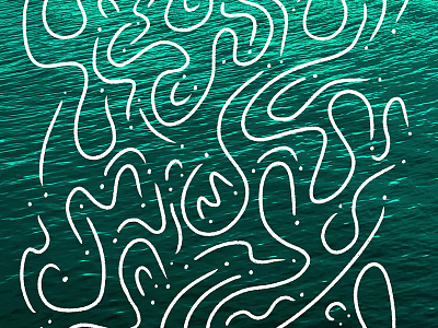 waveforms blue illustration shapes water waveforms waves