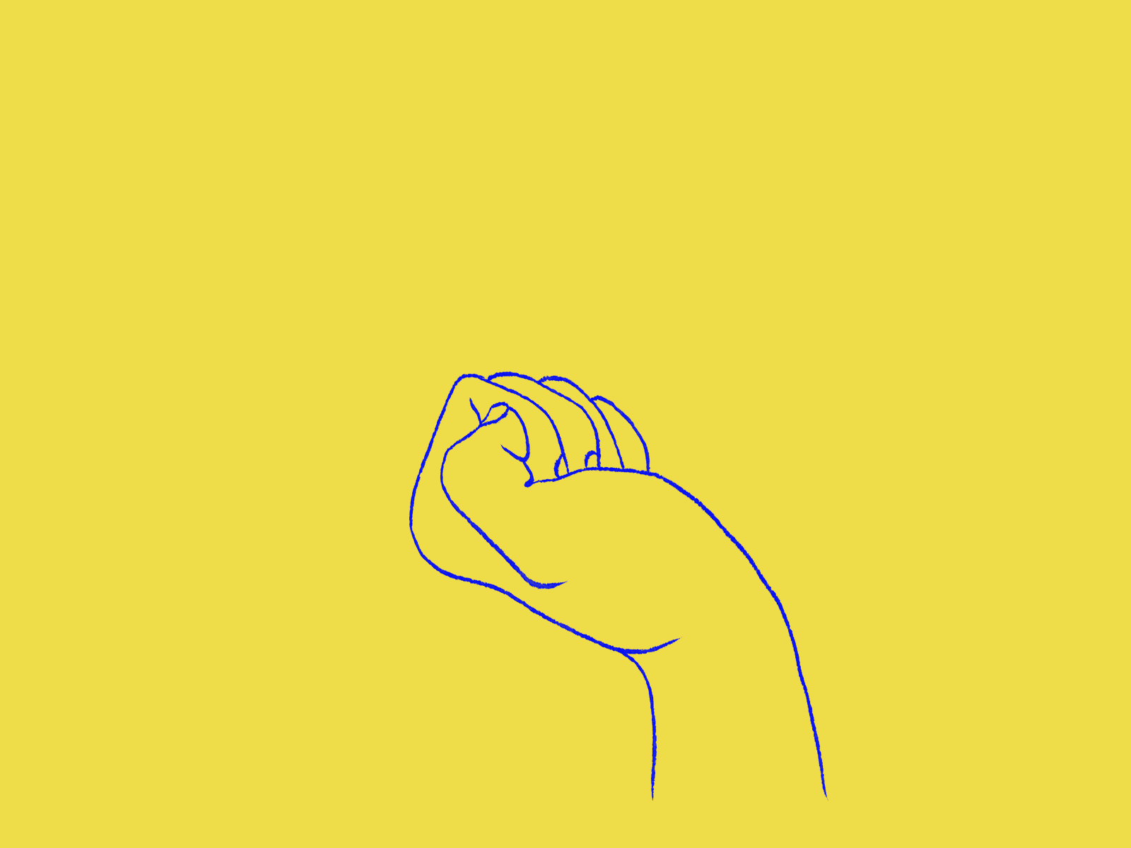 Set it free abstract animation blue free gif gif animation hand hands illustration yellow