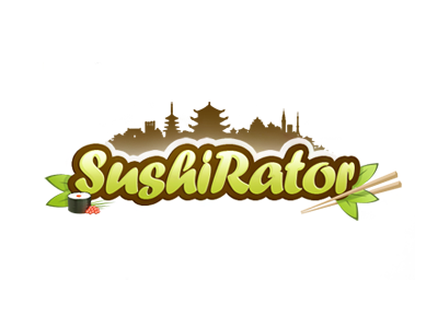 Sushirator game logo