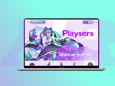 Redesign playsers.com