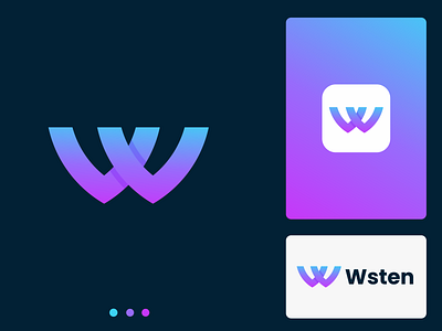W logo - W letter logo - W modern logo
