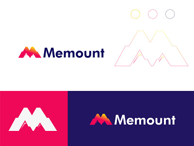 M logo - Mountain logo a b c d e f g h i j k l m best logo designer branding colorful design designer ecommerce illustration letter letter m logo m logo mark modern modern logo mountain n o p q r s t u v w x y z top ui vector