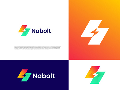 n logo - N letter logo - Bolt logo a a a b c d e f g h i j k l m best branding colorful design ecommerce illustration letter mark logo logo designer modern n letter logo n logo n modern logo n o p q r s t u v w x y z simple top ui vector