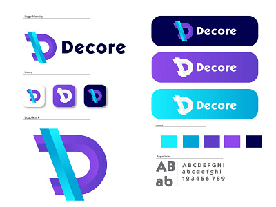 D logo - d letter logo - logo designer