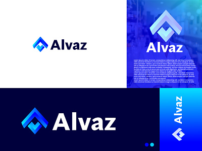 Alvaz logo - Av logo - logo designer
