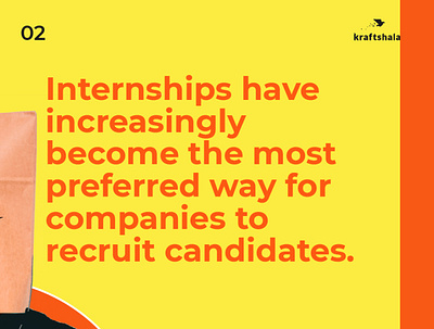 Companies prefer to recruit through internships