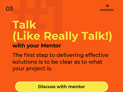 Open communication with your mentor