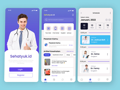 Sehatyuk.id | Health app - Mobile app