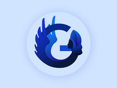 "G" Logo Blue