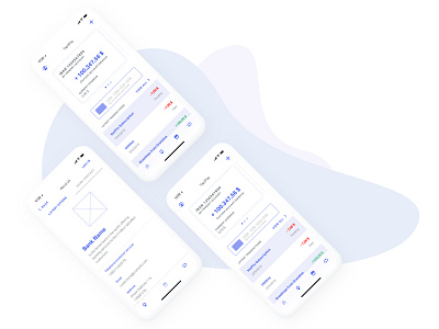Banking App Wireframes