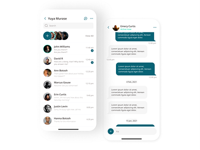 Daily UI Challenge 013 / Direct Messaging