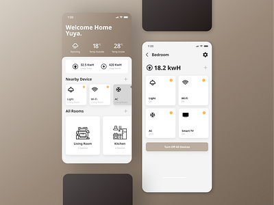 Daily UI Challenge 021 / Home Monitoring Dashboard