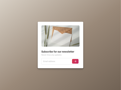 Daily UI Challenge 026 / Subscribe dailyui ui webdesign