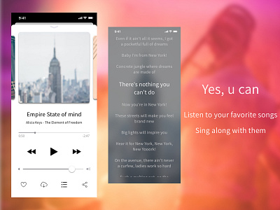 Music Player - Day 09 #Daily UI app music player sketch ui ux